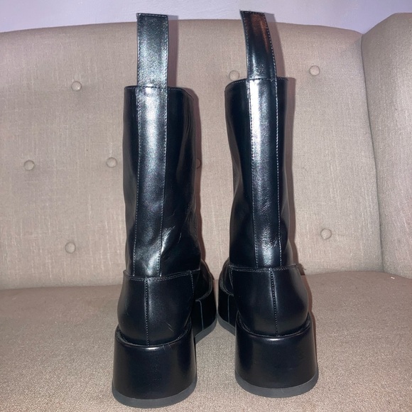 GIA BORGHINI RHW Rosie Short 23 Platform boot sz 38 - Picture 11 of 12